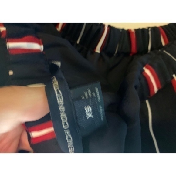 French Connection Off Shoulder Striped Dress XS - Picture 6 of 8